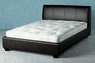 Palermo Double Faux Leather Bed